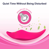 Stimulateur clitoridien sans fil, vibrateur papillon invisible en silicone, télécommande, culotte pour femmes, USB, 9 fréquences