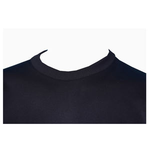 Ensemble de survêtement unisexe noir personnalisé avec logo pour hommes et femmes, deux pièces, vêtements de sport, jogging, OEM ODM, vente en gros, vêtements de sport - Product Image 5