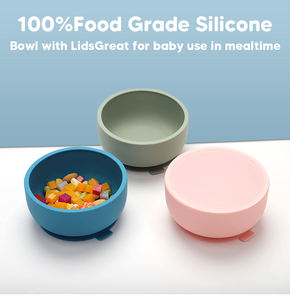 March Expo ถ้วยดูดซิลิโคนลายการ์ตูนสำหรับเด็กทารกปราศจากสาร BPA เป็นมิตรต่อสิ่งแวดล้อมตัวดูดที่ปลอดภัยสำหรับให้อาหารทารกตลาดสหรัฐอเมริกา - Product Image 6