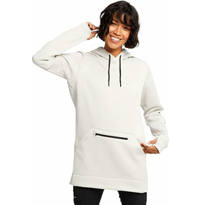 2024 mode et élégant OutWear décontracté allongé sweats à capuche hommes polaire pull allongé à capuche respirant - Product Image 2