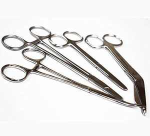 Fomon กรรไกรสแตนเลสตัดพิเศษสีดำกรรไกร/การผ่าตัดเสริมจมูก/ศัลยกรรมพลาสติก - Product Image 4