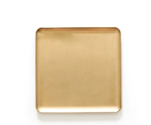 Bandeja para servir comida de Metal sólido hecha a mano, diseño Vintage único, vajilla para el hogar, Plato decorativo y juego de platos, propósito de boda - Product Image 4