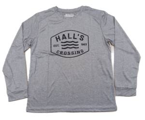 Logo personnalisé 100% polyester T-shirt à manches longues imprimé pour garçons - Product Image 2