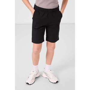 Ensemble de shorts chino en coton pour garçons TOMMYLIFE, coupe ample, tissé, léger et flexible - Bleu marine, gris pierre et noir, modèle 11278 - Product Image 4