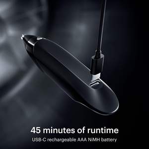 Tondeuse Électrique Portable Nez-Oreilles 7000 tr/min Outil de Précision Fonction Humide/Sèche Lame en Acier Inoxydable Alimentation USB Usage Domestique - Product Image 2