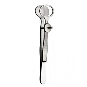 Meilleure qualité Instruments chirurgicaux rond métal acier Chalazion pince à épiler pouce système de mesure pinces d'avancement - Product Image 4