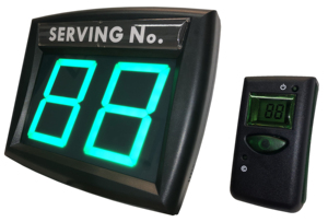 Trong nhà hàng đợi hệ thống quản lý điều khiển từ xa LCD điện tử chờ đợi số hiển thị lớn LCD điện tử Dispenser Sàn Trắng - Product Image 2