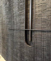 Panneau de pierre flexible ignifuge pour la décoration extérieure de colonnes romaines