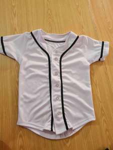 Camiseta de Béisbol Deportiva para Hombre, Talla Grande, con Estampado Gráfico y Letras, de Secado Rápido, Transpirable y Antibacteriana, Estilo Hip Hop, Venta Caliente, ODM - Product Image 4