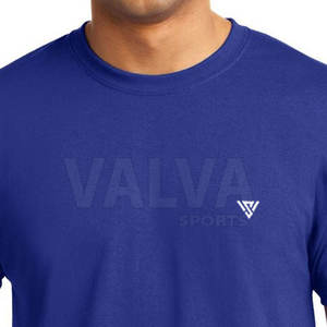 Camiseta de Hombre Nueva de Alta Calidad 2024, 100% Algodón, Transpirable, Tejida, Cuello Redondo, Logotipo Personalizado Impreso, Servicio OEM - Product Image 4