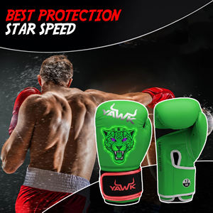 ถุงมือชกมวยถุงมือชกมวยทำจากสีต่างๆ - Product Image 2