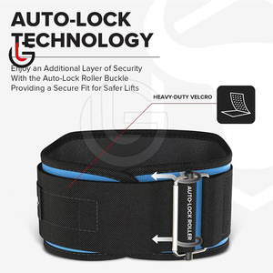 Cinturón de levantamiento de pesas de neopreno ligero más vendido 2025 Cinturón de levantamiento de pesas de neopreno cómodo - Product Image 5