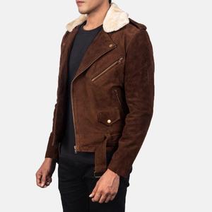 Veste chemise en cuir PU noir pour homme avec fermeture boutonnée et poches poitrine, style décontracté, col rabattu, coupe classique, pour l'automne - Product Image 4