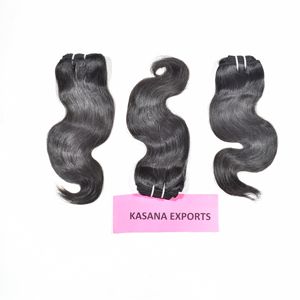 Fabricant 100% Paquets de cheveux humains à cuticules alignés Indian Natural Processing none machine double trame Extensions de cheveux humains - Product Image 4