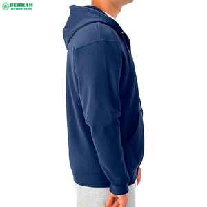 เสื้อฮู้ดซิปผ้าฝ้ายแท้ 100% รุ่นใหม่ล่าสุด ขายส่ง น้ำหนัก 500 GSM ระบายอากาศได้ดี แห้งเร็ว เหมาะสำหรับฤดูหนาว แบบ unisex - Product Image 5