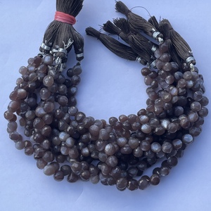 6mm 8mm Natural Chocolate <b>Moonstone</b> Stone Faceted Onion Tear Drops Briolette Beads Jewelry Making Necklace <b>Bracelet</b> Alibaba 2024 - Product Image 2