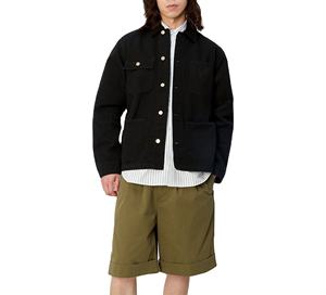 Veste en toile vintage personnalisée, style workwear hiver, en toile cirée de coton, pour homme. - Product Image 5