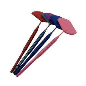 กล่องใส่ขนตาปลอมทำจากสเตนเลสสตีล + แก้วกล่องใส่ขนตาแบบมือถือปรับแต่งสีได้ตามต้องการ - Product Image 3