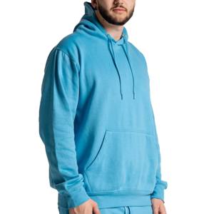 100% coton produit potentiel OEM personnalisé brodé Logo hommes et femmes Couple sweats à capuche personnalisés grande taille hommes String sweats à capuche - Product Image 2