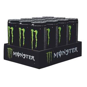 เครื่องดื่มชูกำลังคาเฟอีนสูง Original Monster Energy Green กระป๋อง 16 ออนซ์ – ขายส่ง - Product Image 1