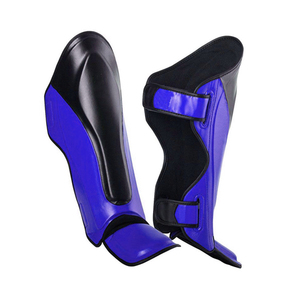 2024 Customize Wholesale Leather <b>Foam</b> <b>Padded</b> Shin Guard Leg Guard High Quality Ankle Guard - Product Image 4