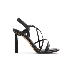 Sandali con zeppa neri da donna Aldo Amilia con cinturini, taglia 7, punta aperta, allacciati, alla moda, con soletta in TPU - Product Image 3