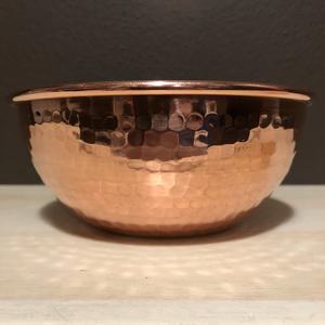 ชามทองแดงขัดมันอย่างดีสำหรับขนมที่เสิร์ฟไอศกรีมดีไซน์แบบใช้ค้อนทุบสำหรับอินเดียในอัตราขายส่ง - Product Image 4