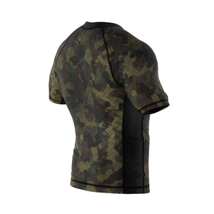 Buy Premium Quality Custom Sublimation Short Sleeve <b>Rash</b> <b>Guards</b> <b>BJJ</b> MMA Athletes Jiu Jitsu <b>Rash</b> <b>Guard</b> for Men - Product Image 5