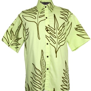 Camisas de manga corta a la moda para hombre, 100% algodón, logo personalizado, patrón de marca, suelto, informal, estampado, Hawaiano, novedad de verano - Product Image 3