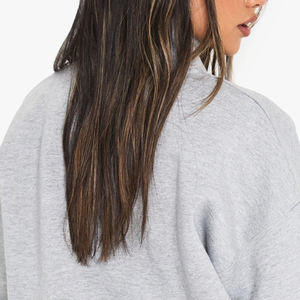 Sweat-shirt pour femme à col montant et manches longues, prix de gros pour les acheteurs en gros, prix bas, haute qualité, service OEM 2026 - Product Image 5