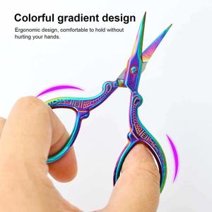 Outil de beauté pour éliminer les peaux mortes en gros, pince à cuticules en acier inoxydable, lame incurvée, ciseaux à manucure, ciseaux Pakistan - Product Image 4