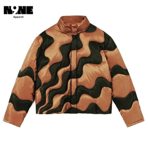 Veste matelassée coupe-vent écologique à capuche pour homme, 100% coton, imperméable, veste d'hiver - Product Image 3