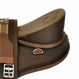 Customized Leather <b>Treeless</b> Horse Riding <b>Saddle</b> Western and English Style for Riding - Product Image 3