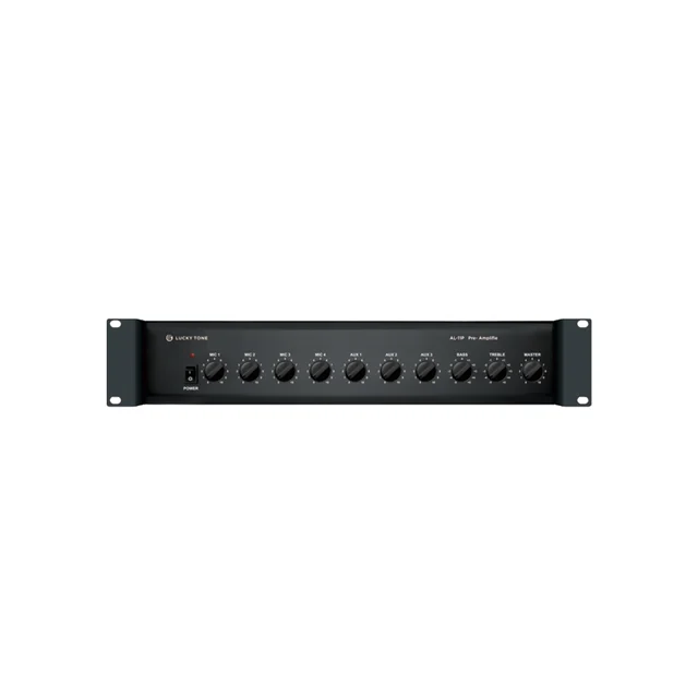 M Pre Power Amplifier Analog Public Address Controls Pre Amplifier with Bass and Treble Control