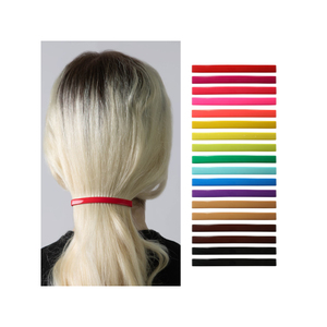 Barrettes à cheveux à dôme en plastique de taille moyenne, pinces à pression pour femmes et filles, fabriquées en Corée, pour pinces à coiffer à mi-hauteur et à queue de cheval Produit - Product Image 1