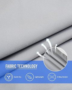 กางเกงกีฬาขาสั้นผู้ชายพิมพ์โลโก้เอง ความยาว 5 นิ้ว ผลิตจากวัสดุยั่งยืน ใส่เล่นกีฬา ออกกำลังกาย สไตล์ลำลอง ขอบเอวยางยืด ชายผ่า - Product Image 2