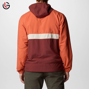 Veste coupe-vent d'hiver pour homme, nouvelle conception 2025, avec col montant, logo frontal, polyester, coupe-vent et imperméable, fermeture éclair - Product Image 2