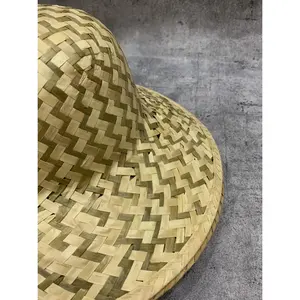 Hochwertige einzigartige große runde Seegras-Strohhüte Handgefertigter Stromhut für Strand zu konkurrenzfähigem Preis