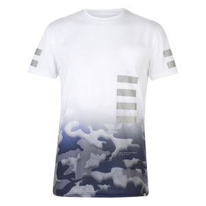 เสื้อเชิ้ตลำลองผู้ชายแขนสั้นพิมพ์ลายดิจิตอลระบายอากาศได้ดีฤดูร้อนและแห้งเร็วไซส์ใหญ่สำหรับใส่เล่นกีฬา - Product Image 4