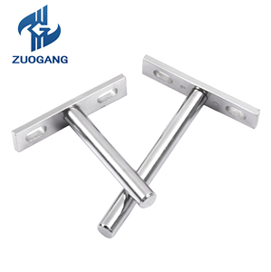 <span class=keywords><strong>Support</strong></span> d'étagère en forme de T de haute qualité étagères murales en acier laminé à froid prend en charge les supports en métal cachés flottants plaque de montage à vis - Product Image 2