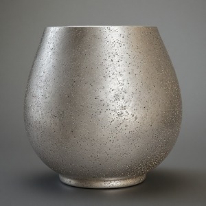 Jarrón de Metal de Aluminio y Hierro de Estilo Vintage, Grabado Floral Hecho a Mano, Acabado Chapado en Oro, Aspecto Antiguo para Interiores de Inspiración Histórica - Product Image 3