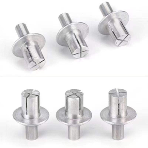 Marteau à rivets en aluminium M5 M6.4 à tête ronde plate extensible - Product Image 1