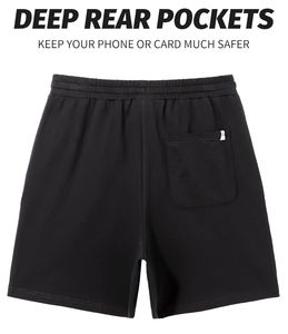 Short de sport actif pour hommes avec doublure respirante 2-en-1, logo personnalisé, poches à motif solide-Short de musculation Fitness vente en gros - Product Image 2