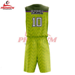 Ensemble de maillots de basket-ball numériques personnalisés pour équipe sportive, uniforme de basket-ball, maillot de cheerleading sublimé - Product Image 2