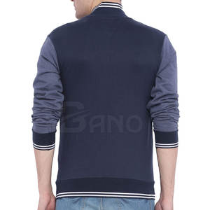 2024 chaqueta acolchada de bombardero de diseño personalizado más vendida para hombre, cuello levantado de tela de alta calidad para invierno al mejor precio - Product Image 3