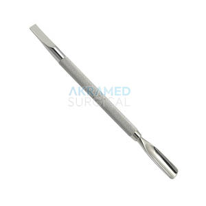 Gran oferta, empujador de cutículas de uñas, el mejor empujador de cutículas de cuchara de acero inoxidable para arte de uñas, empujador de cutículas de palo de madera, nuestra mejor selección - Product Image 6