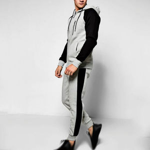 Survêtements 2-en-1 en molleton 100 % coton pour hommes, best-seller de l'été, confortables pour le sport et la gym, avec logo personnalisé imprimé - Product Image 2