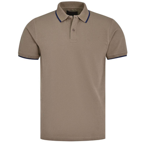 Personalizado de alta calidad de los hombres más tamaño de manga corta de algodón para la camisa de polo Nuevo diseño de color sólido de estilo casual Camisa de polo de los hombres - Product Image 1