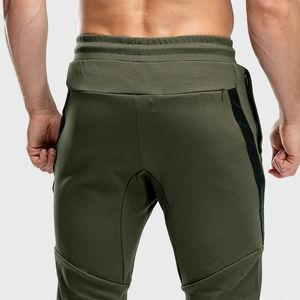 2024 nouveau personnalisé votre Logo coton Polyester mélange hommes entraînement musculation vêtements GYM fitness pantalons de survêtement joggers pantalons - Product Image 4