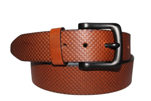 เข็มขัดหนังวัวแท้แบบลำลองพร้อมหัวเข็มขัดปรับแต่งได้จากผู้จำหน่ายขายส่ง - Product Image 2